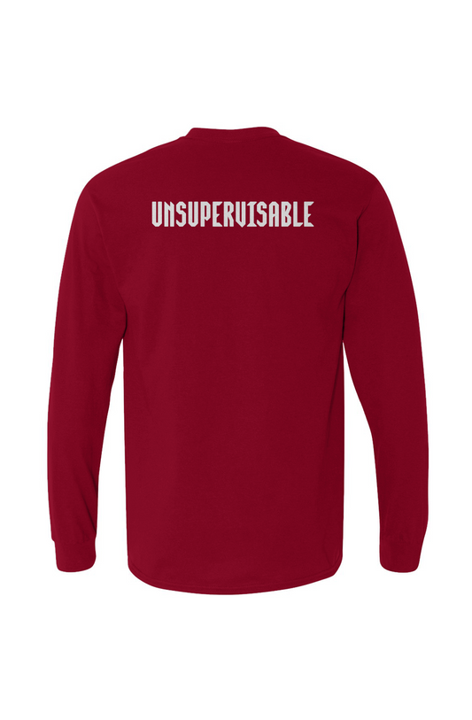 Unsupervisable - long sleeved - front and back print