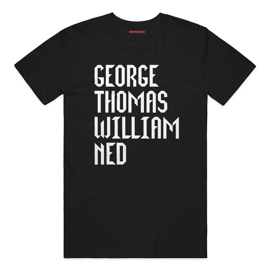 George, Thomas, William and Ned - black
