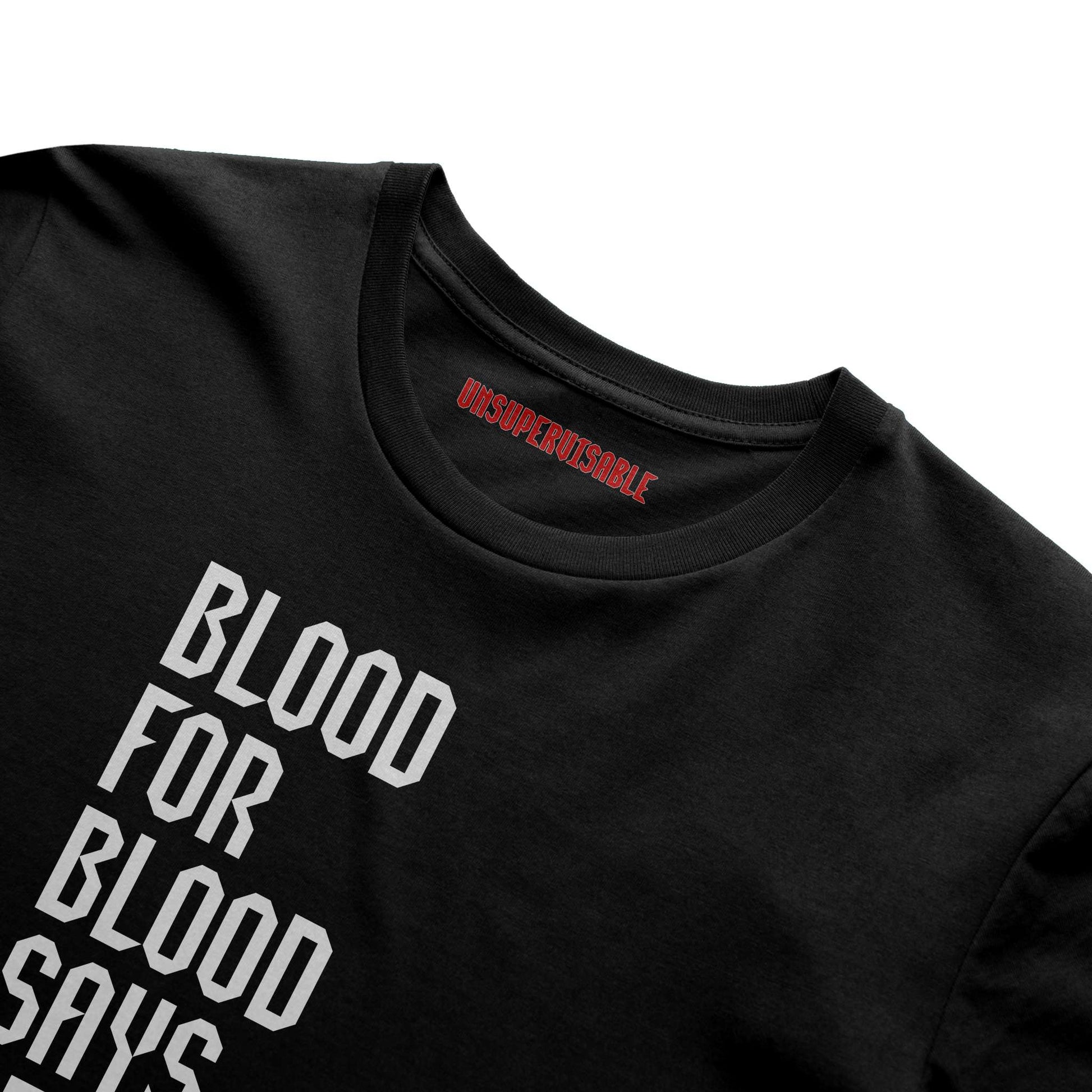 Blood for Blood - Black