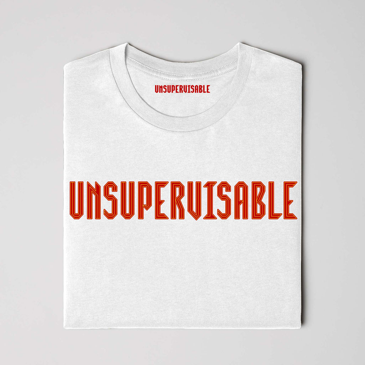 Unsupervisable front and back print