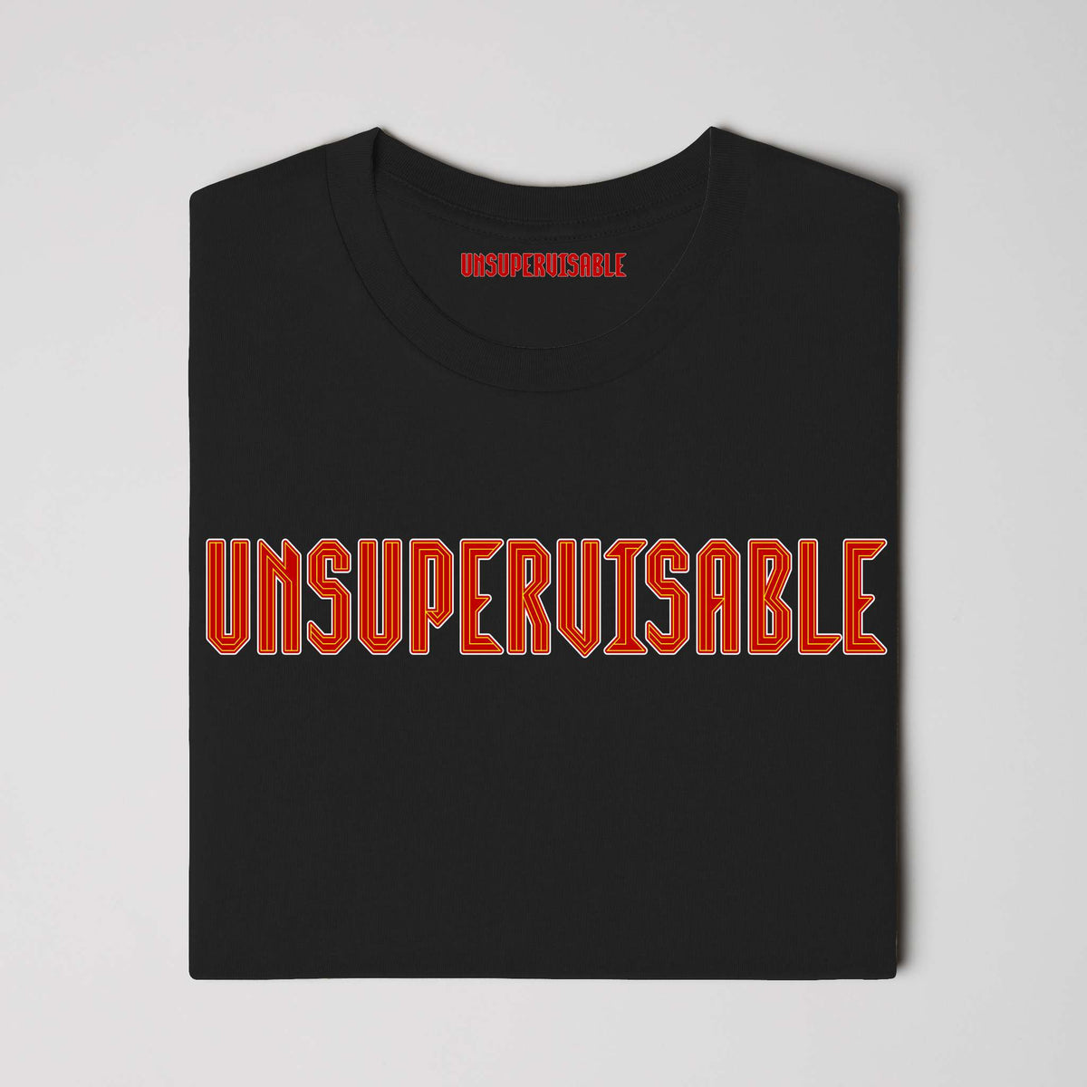 Unsupervisable front and back print