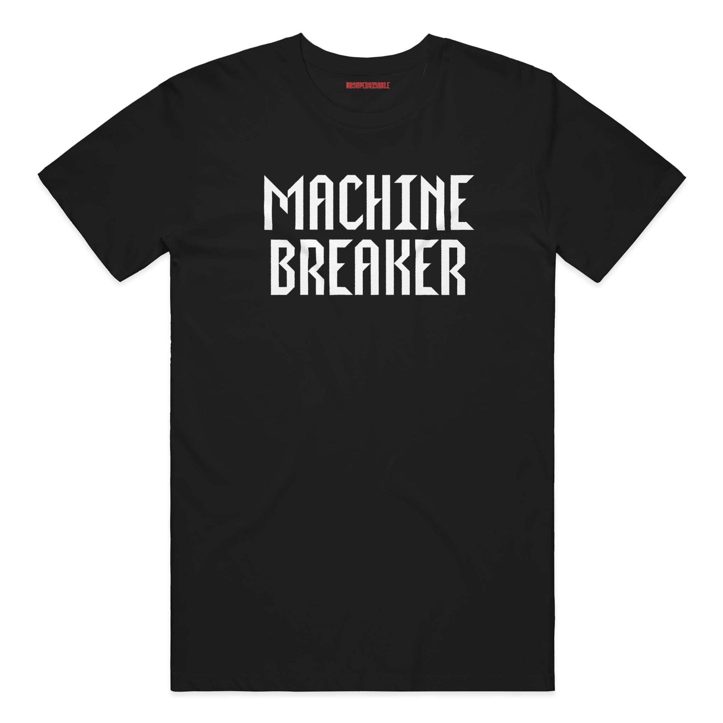 Luddite - Machine Breaker - forn and back print - black