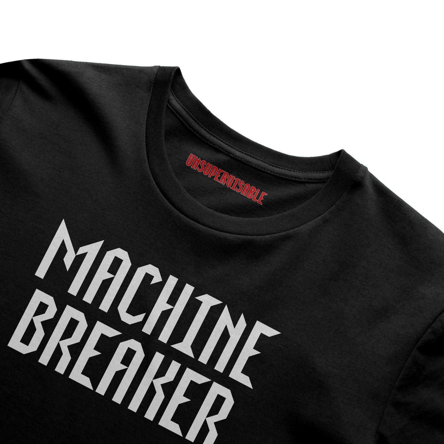 Luddite - Machine Breaker - forn and back print - black