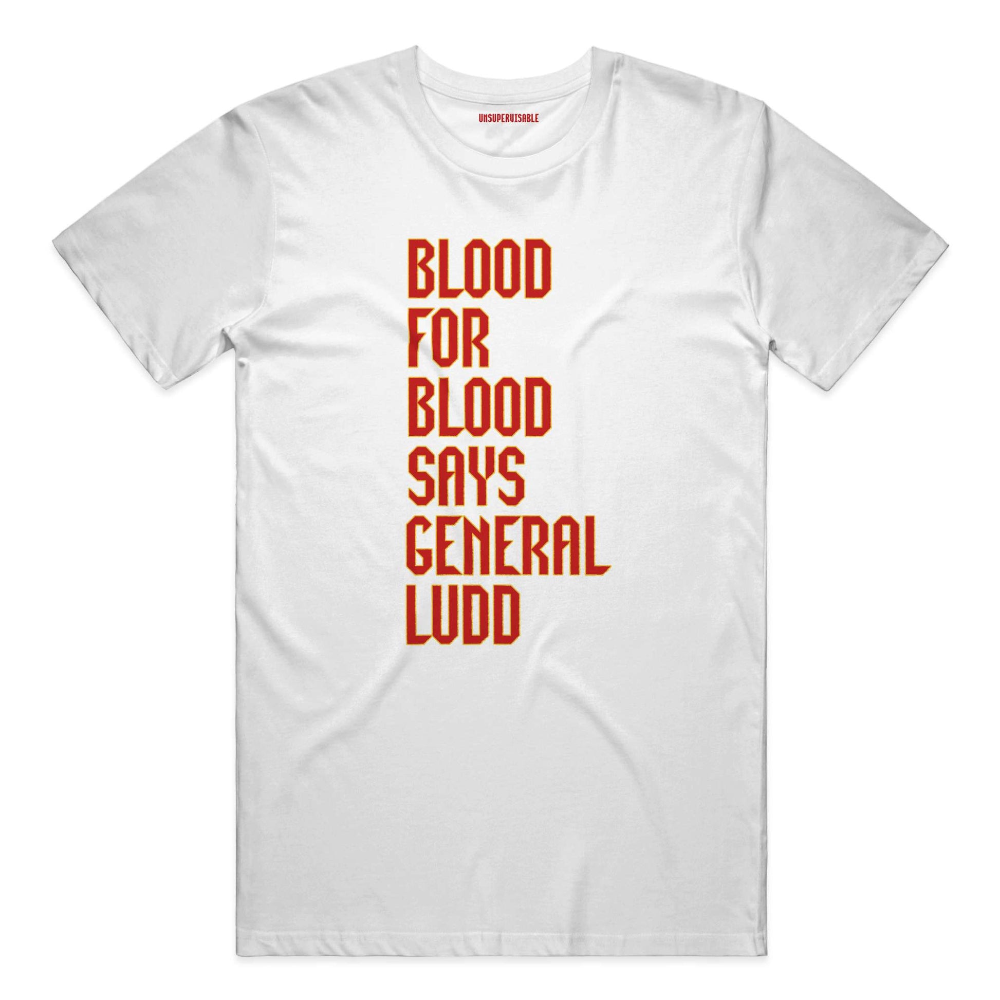 Luddite - Blood for Blood - white