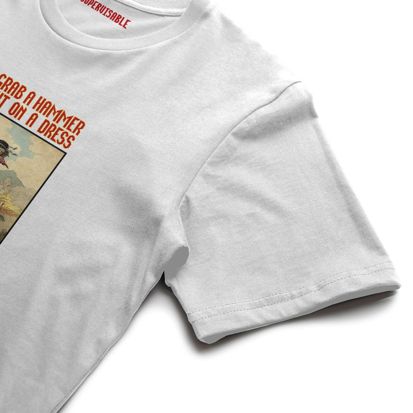 King Ludd for pride - white
